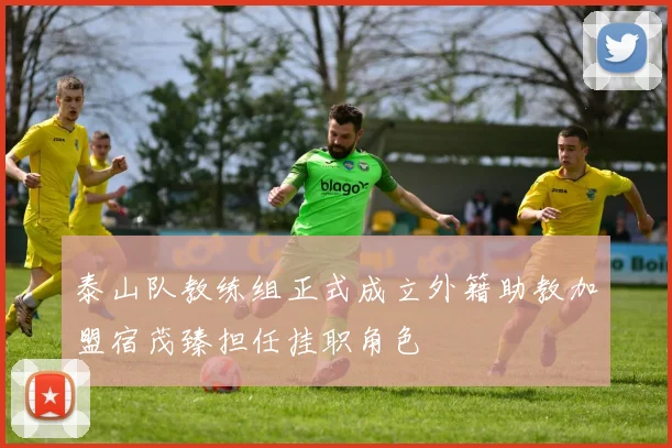 泰山队教练组正式成立外籍助教加盟宿茂臻担任挂职角色